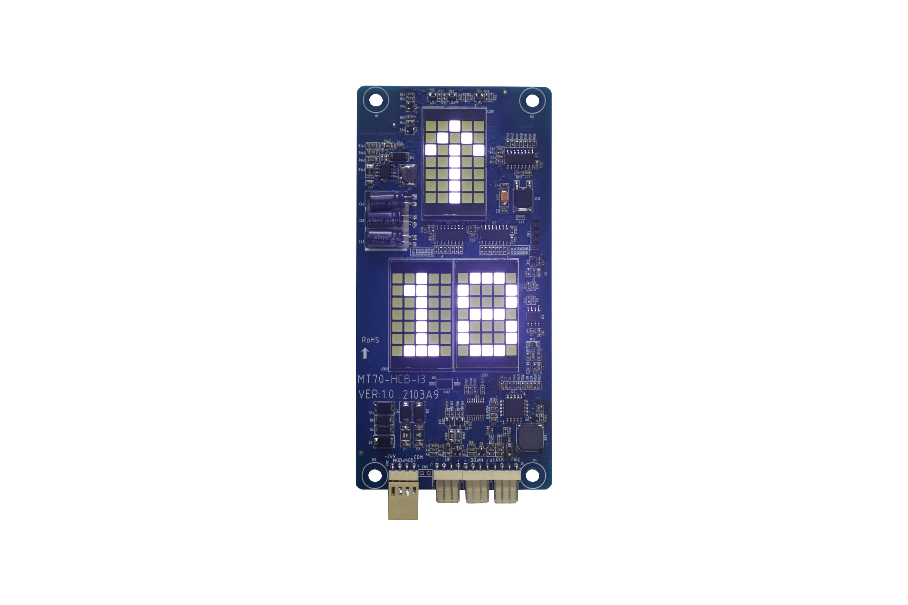 MT70-HCB-I/ MT70-HCB-I3 Ultra-thin dot  matrix display  board